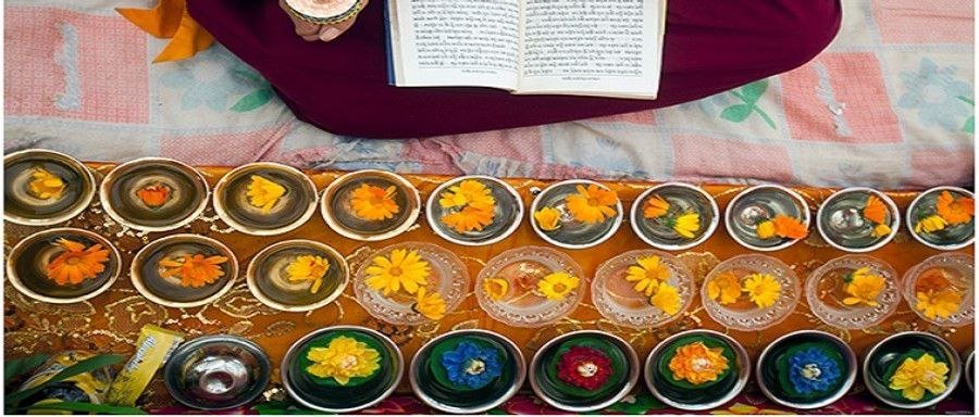 Ofrendas rituales de la tradición Bön